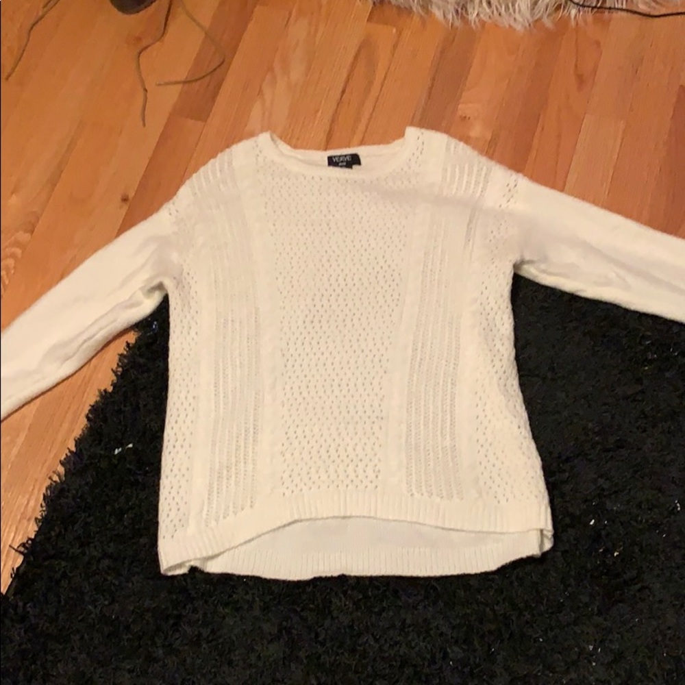 White sweater